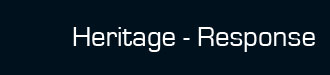 Heritage - Response
